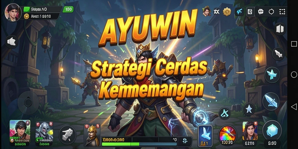 Tampilan gameplay AYUWIN dengan strategi mendebarkan