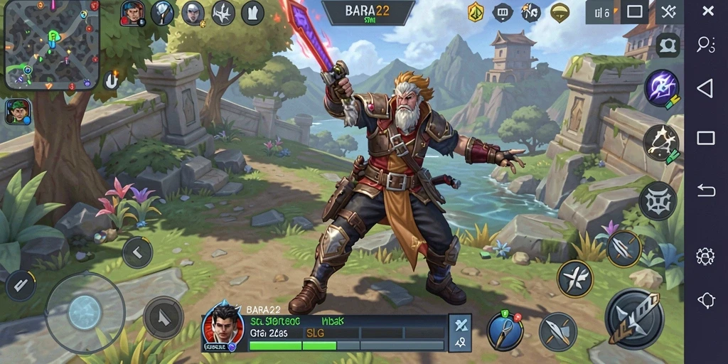 Gameplay dinamis dan strategi mendalam di BARA22.