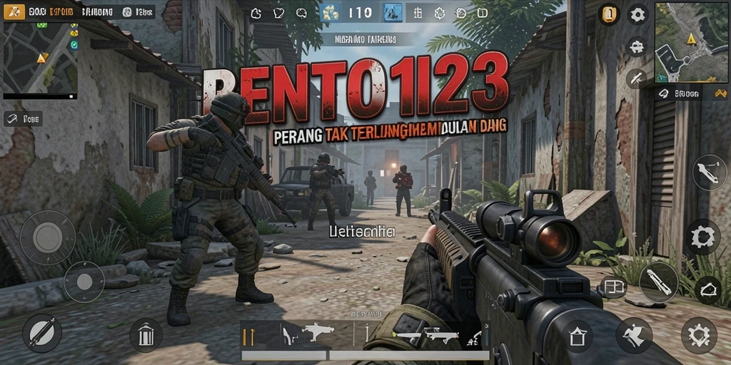Gameplay seru dan mendebarkan dalam aksi FPS BENTO123.