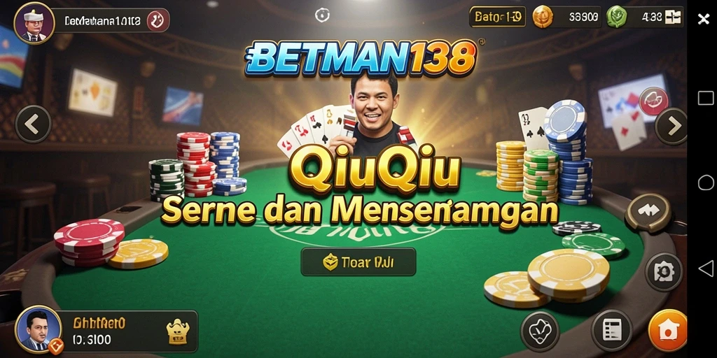 Tampilan gameplay QiuQiu yang seru dan interaktif.