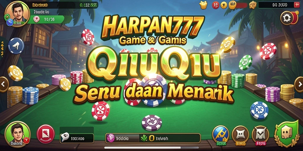 Tampilan gameplay QiuQiu yang menarik dan kompetitif.