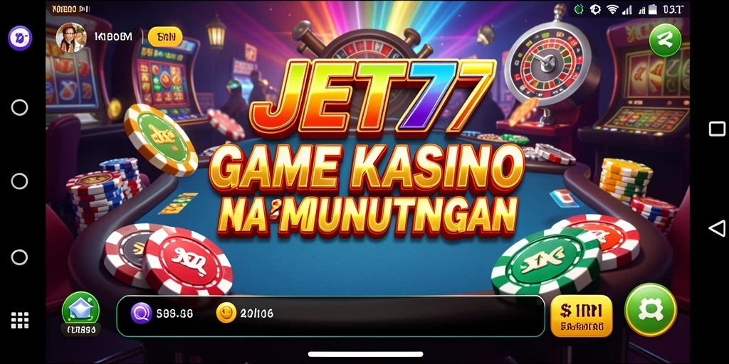 Tampilan gameplay JET77 yang penuh aksi dan seru.
