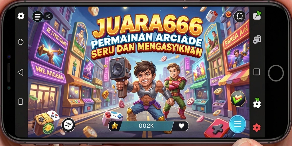 Tampilan gameplay JUARA666 yang mengasyikkan dan penuh warna.