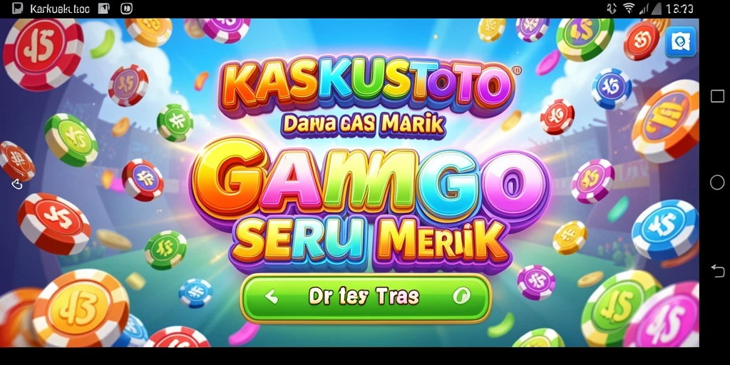 Tampilan gameplay KASKUSTOTO dengan suasana Bingo yang menarik.