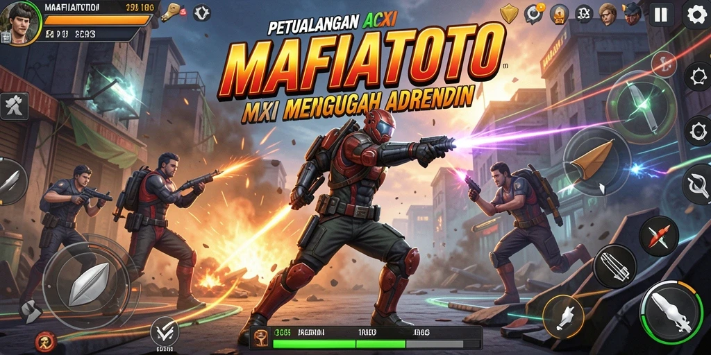 Gameplay seru MAFIATOTO dengan aksi yang mendebarkan.