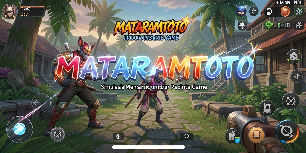 Tampilan gameplay menarik dari MATARAMTOTO yang penuh dengan simulasi.