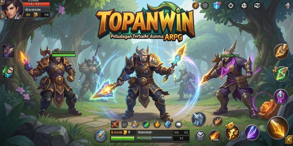 Gameplay seru dan mendebarkan dalam dunia ARPG.